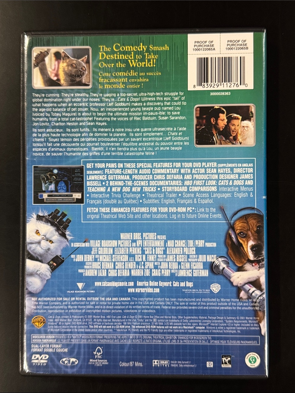 Cats & Dogs - DVD - Picture 2 of 6